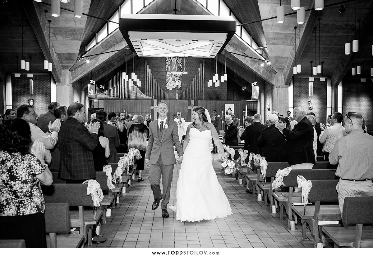 Wedding Photography and Video in Vermont Shannon and Eric Wedding at Saint MIchaels and The Champlain Room 17
