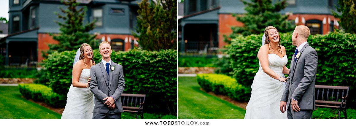 Wedding Photography and Video in Vermont Shannon and Eric Wedding at Saint MIchaels and The Champlain Room 6